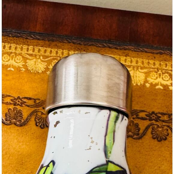 Swell Large 25 oz Waikiki Tropical Palm Tree Fern Stainless Steel Water Bottle - Picture 6 of 15